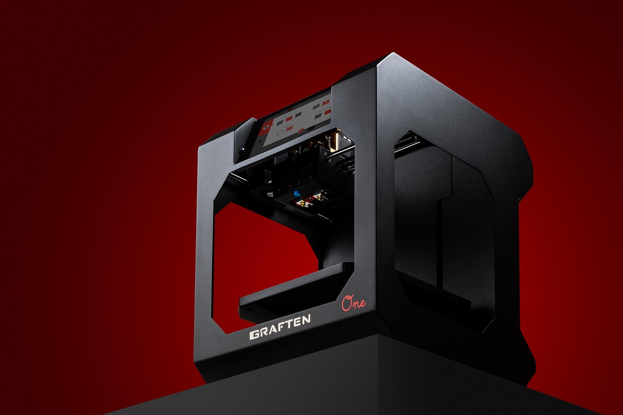 3D printer printing filament parts